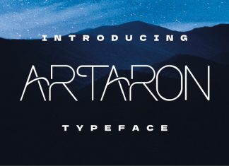 Artaron Display Font