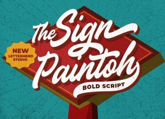 Sign Paintoh Script Font