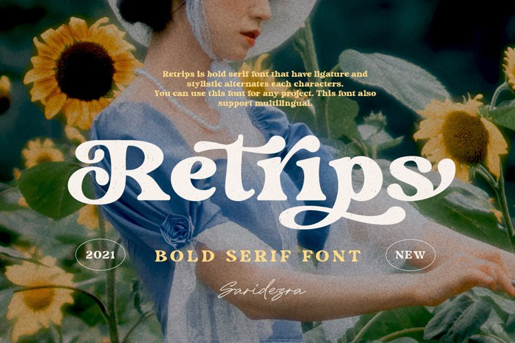 Retrips Serif Font