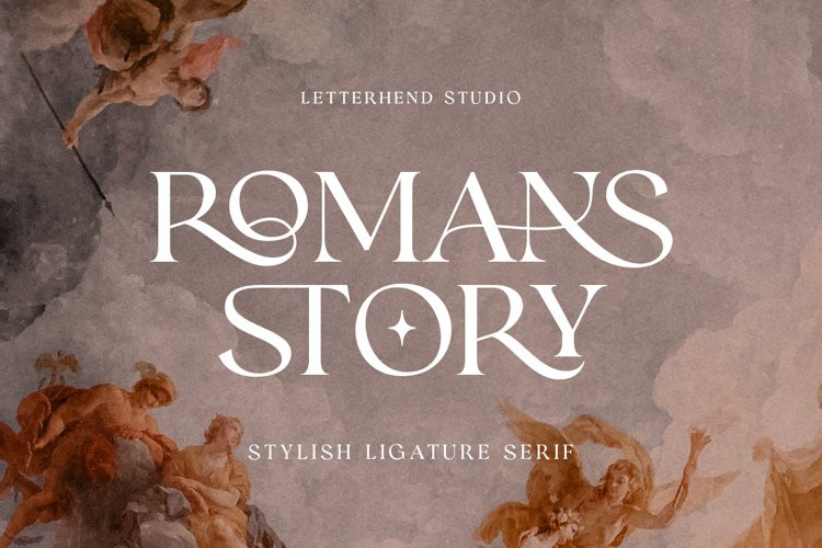 Romans Story Font