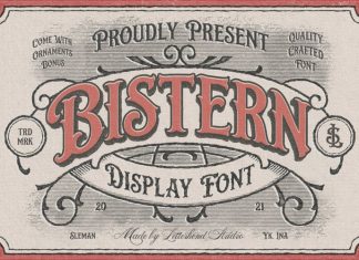 Bistern Display Font