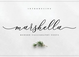 Marshella Script Font