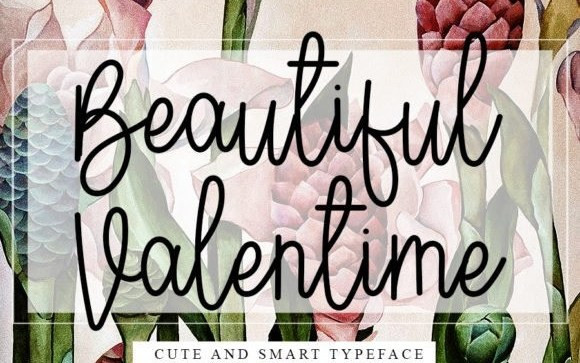 Beautiful Valentine Script Font