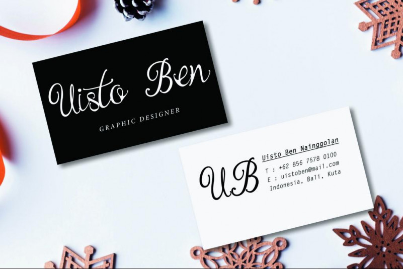 Bernadine Script Font