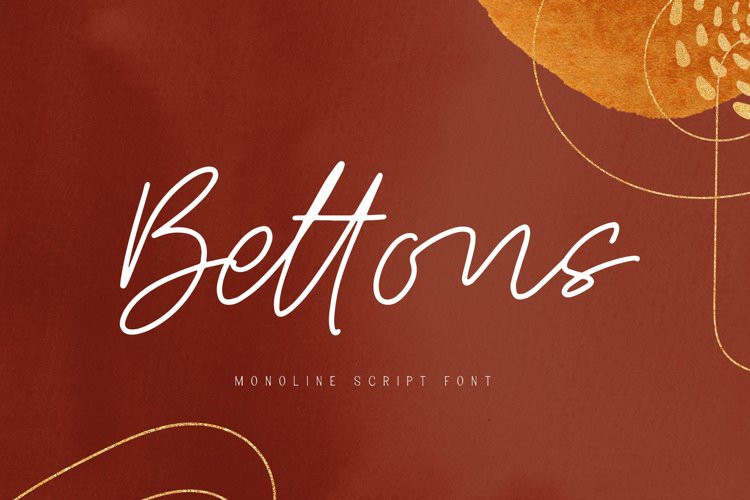 Bettons Handwritten Font