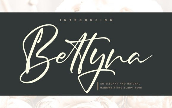 Bettyna Script Font