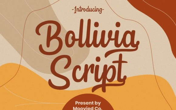 Bollivia Script Font