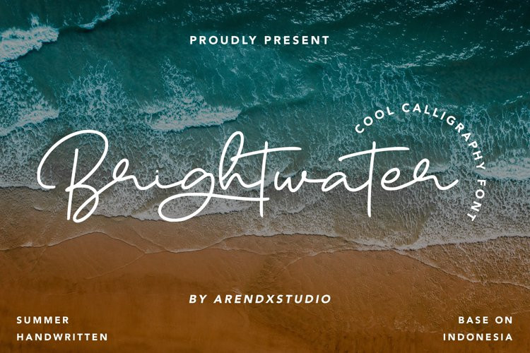 Brightwater Handwritten Font