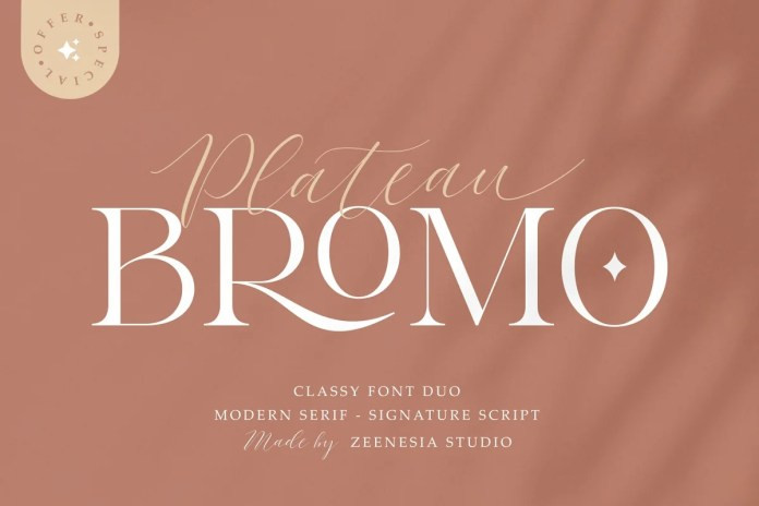 Bromo Plateau Font Duo