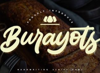 Burayots Script Font