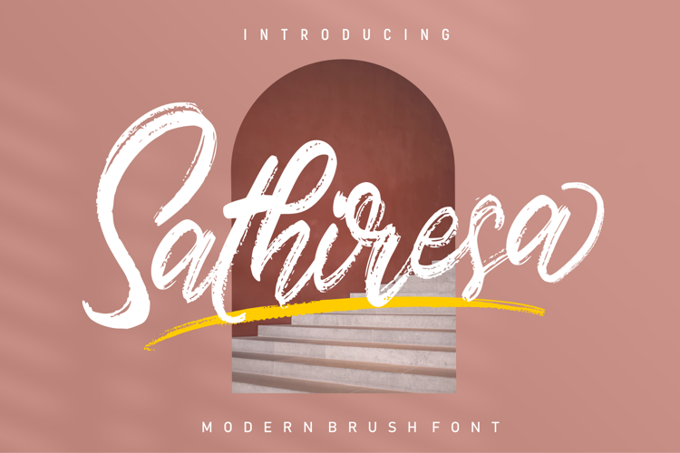 Sathiresa Brush Font