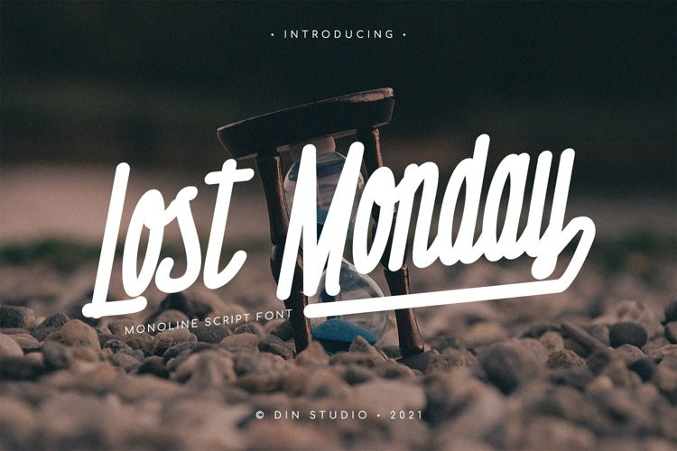 Lost Monday Script Font