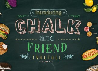 Chalk and Friend Display Font