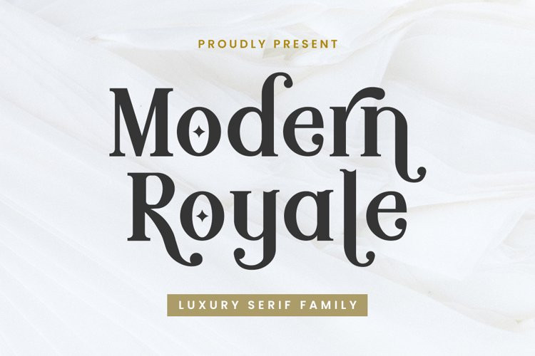 Modern Royale Serif Font