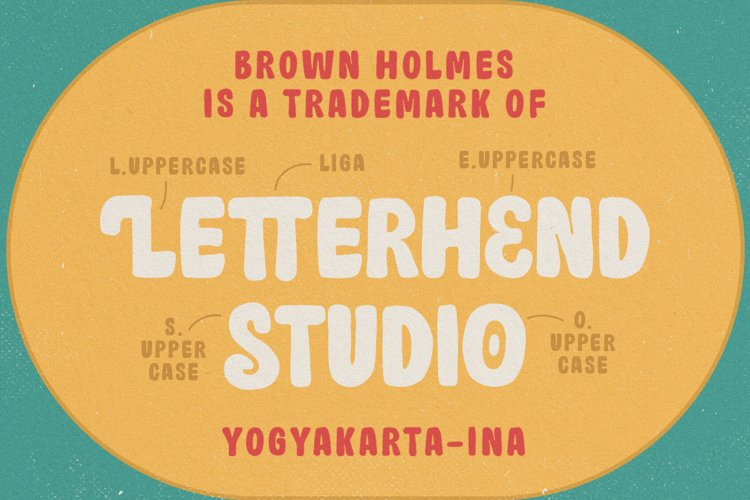 Brown Holmes Display Font