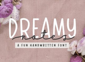Dreamy Notes Handwritten Font