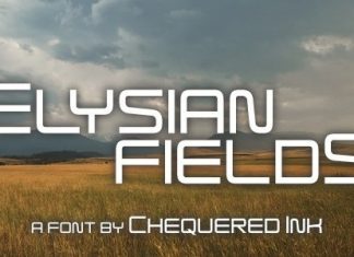 Elysian Fields Display Font