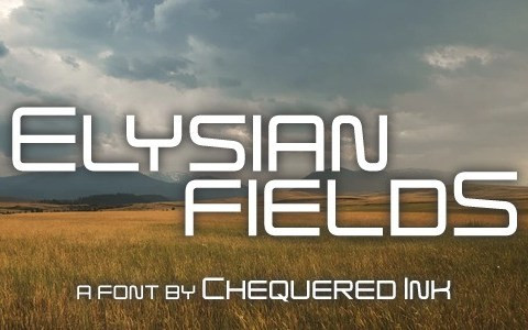 Elysian Fields Display Font