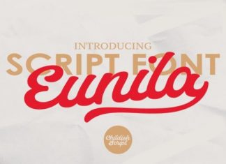 Eunila Script Font