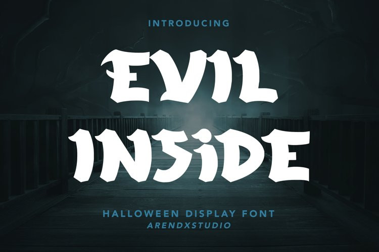 Evil Inside Display Font