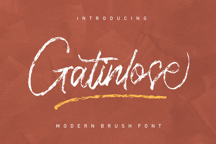 Gatinlose Brush Font