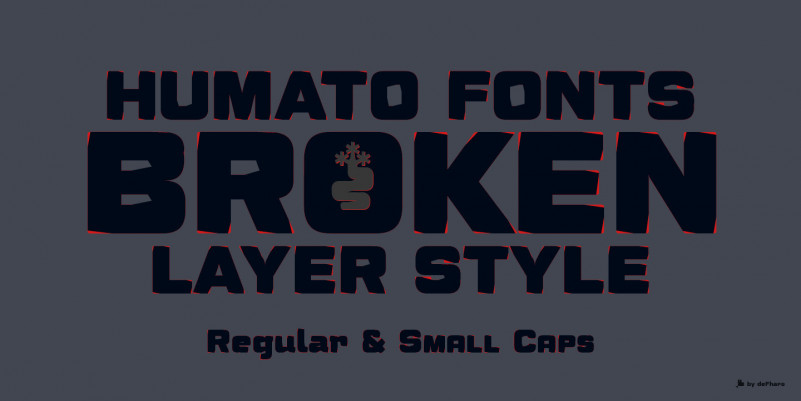 Humato Heavy Display Font