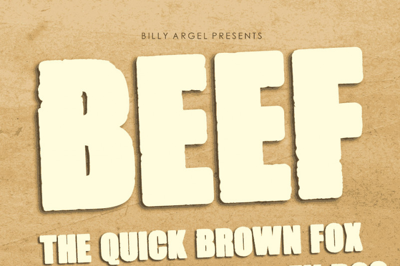 BEEF Display Font