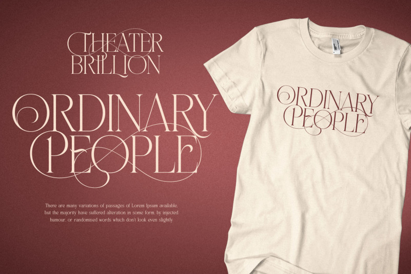 Theater Brillion Serif Font