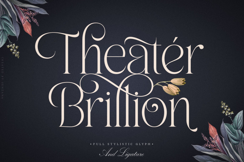 Theater Brillion Serif Font