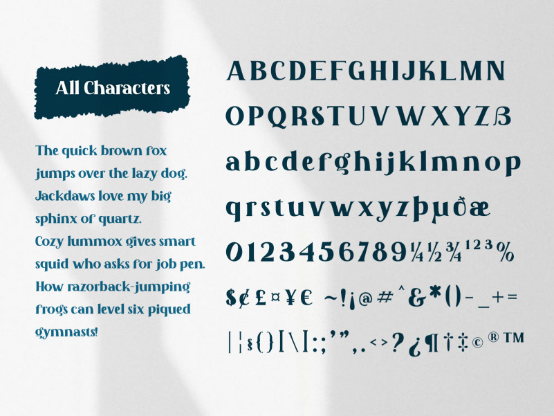 Abigaz Serif Font