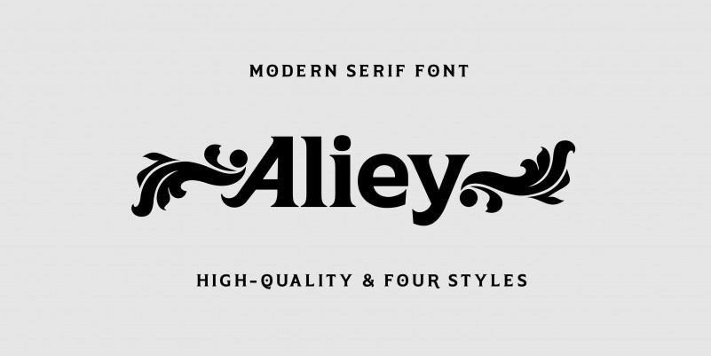 Aliey Serif Font