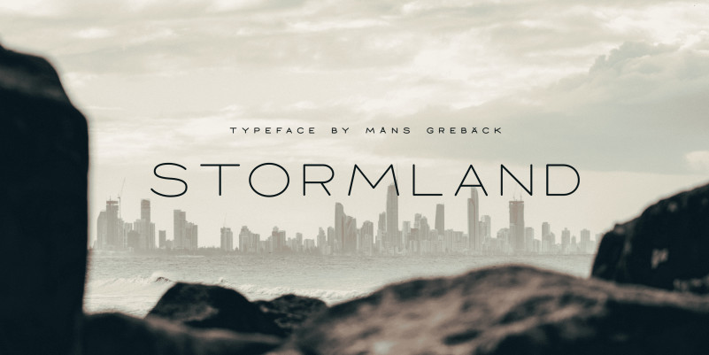 Stormland Sans Serif Font