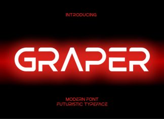 Graper Display Font