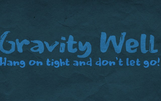 Gravity Well Brush Font