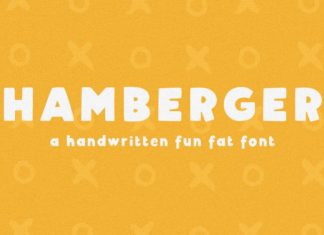 Hamberger Display Font