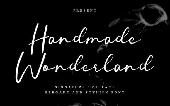 Handmade Wonderland Script Font