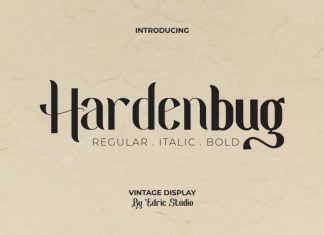 Hardenburg Sans Serif Font