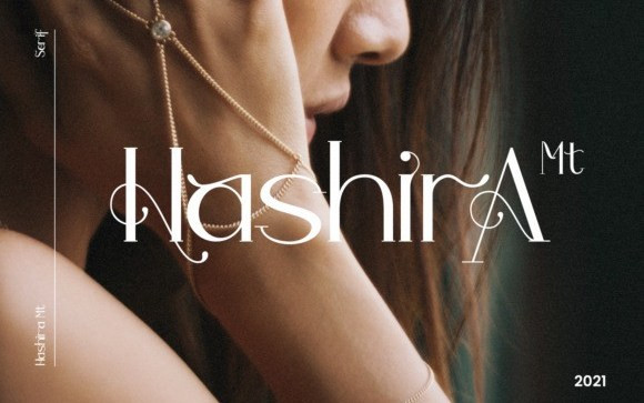 Hashira MT Serif Font