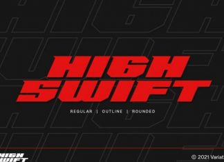 High Swift Display Font