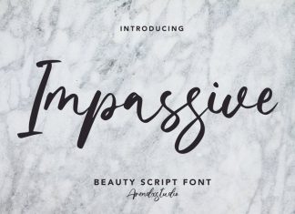 Impassive Script Font