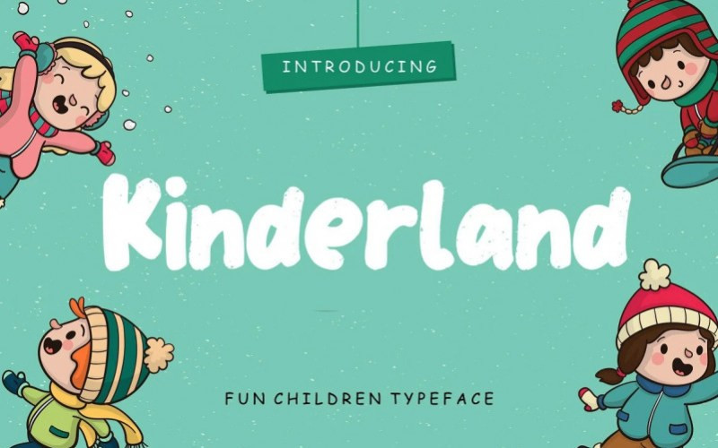 Kinderland Display Font