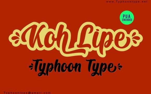 Koh Lipe Script Font