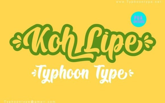 Koh Lipe Script Font