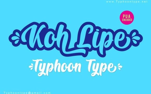 Koh Lipe Script Font