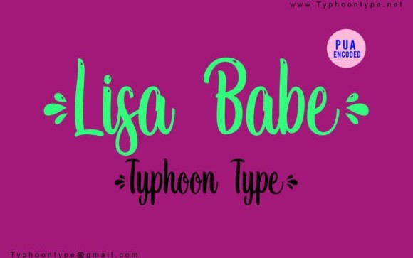 Lisa Babe Script Font