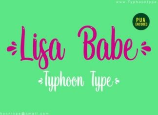 Lisa Babe Script Font