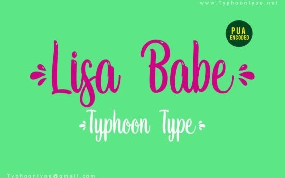 Lisa Babe Script Font