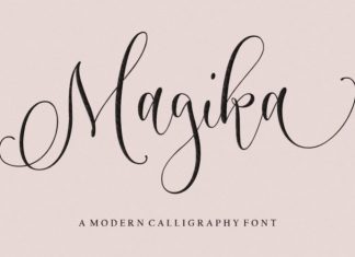 Magika Calligraphy Font