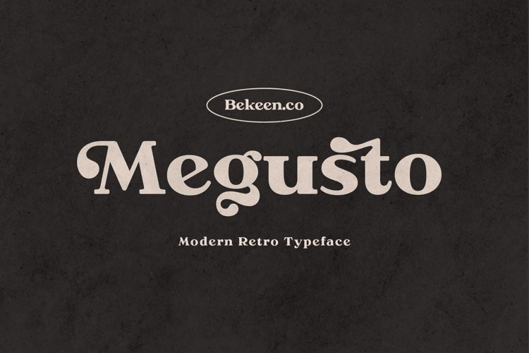 Megusto Serif Font