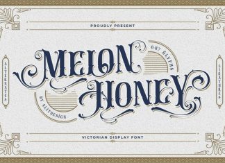 Melon honey Blackletter Font